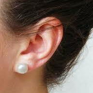 16mm Mother of Pearl Stud Earrings - Bansri Mehta Design